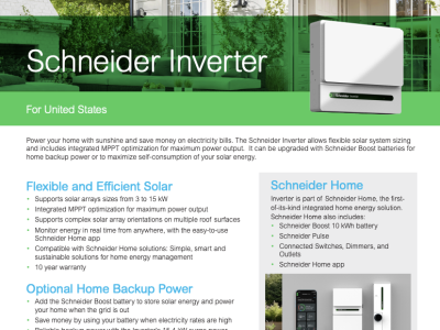 Schneider Inverter